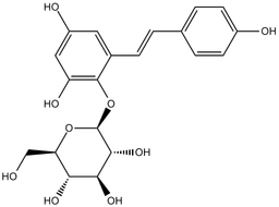 2,3,5,4-tetrahydroxyl diphenylethylene-2-o-glucoside