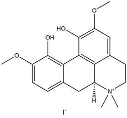 (+)-Magnoflorine iodide