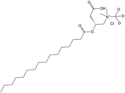 Palmitoyl carnitine-d3 HCl