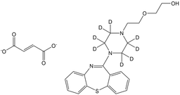 Quetiapine-d8 fumarate