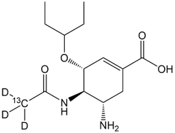 Oseltamivir-13CD3  acid