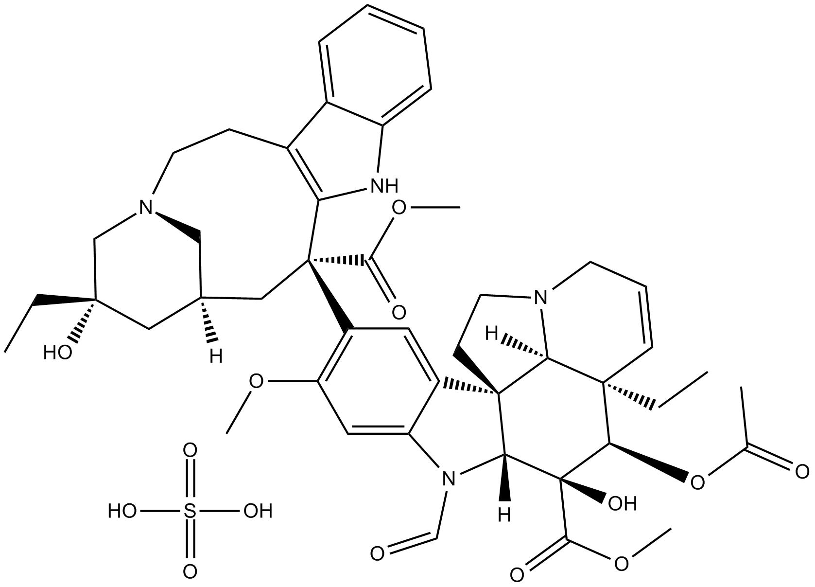 Vincristine sulfate
