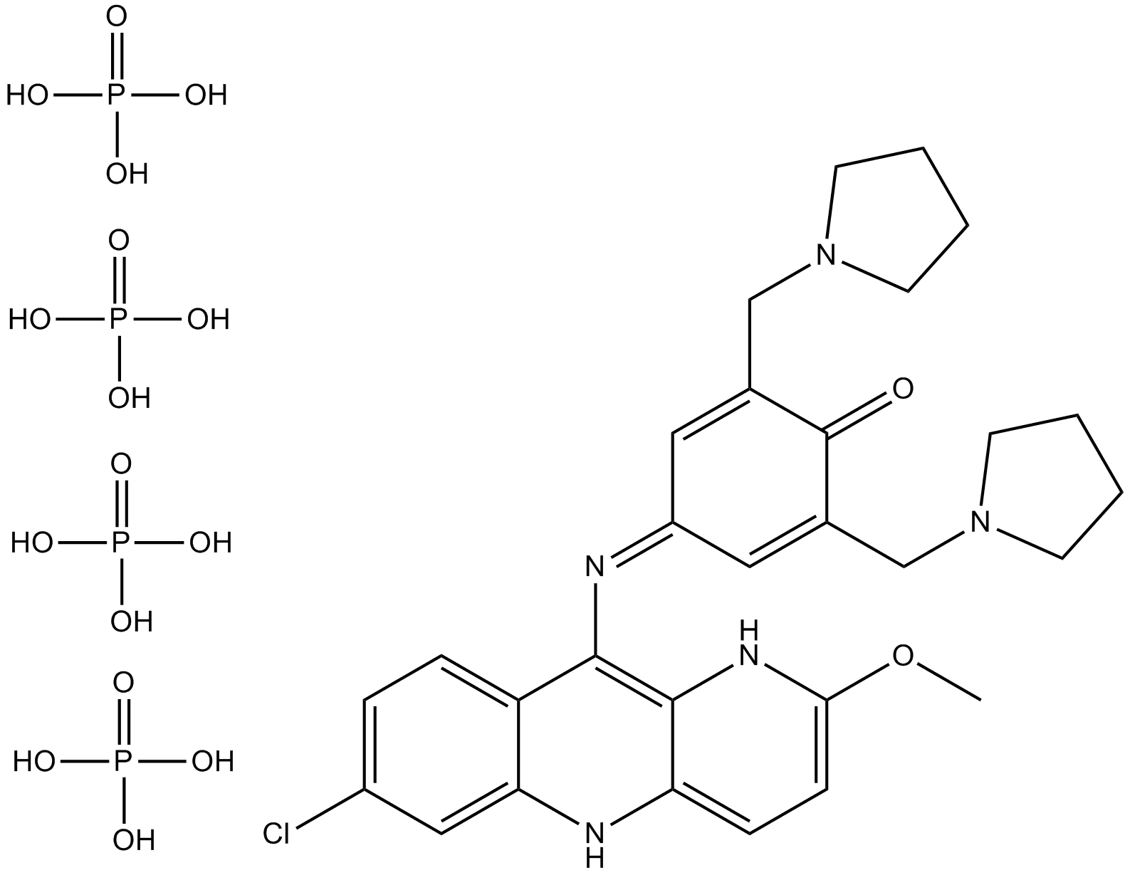 Pyronaridine Tetraphosphate
