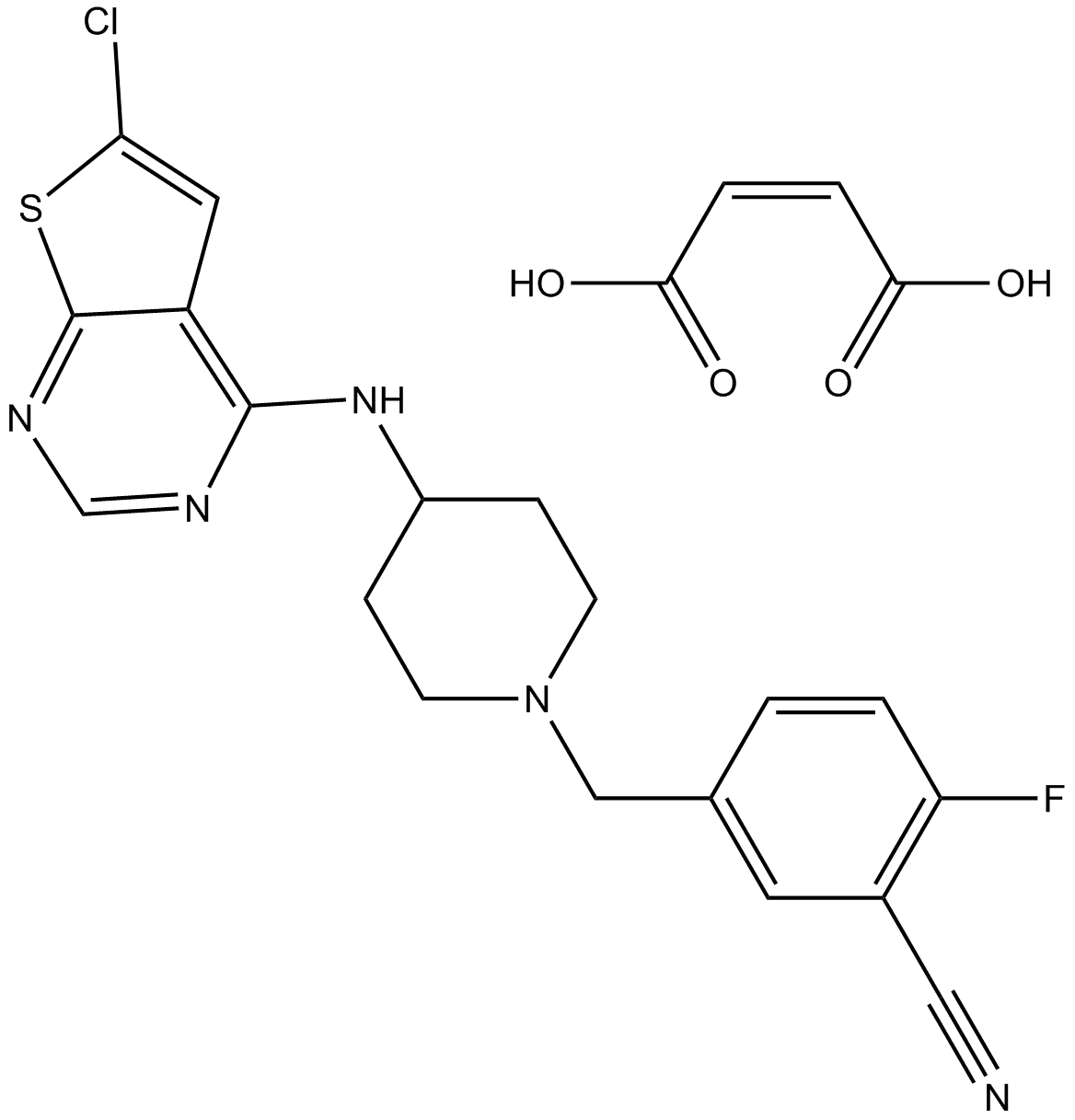 PRX-08066 Maleic acid