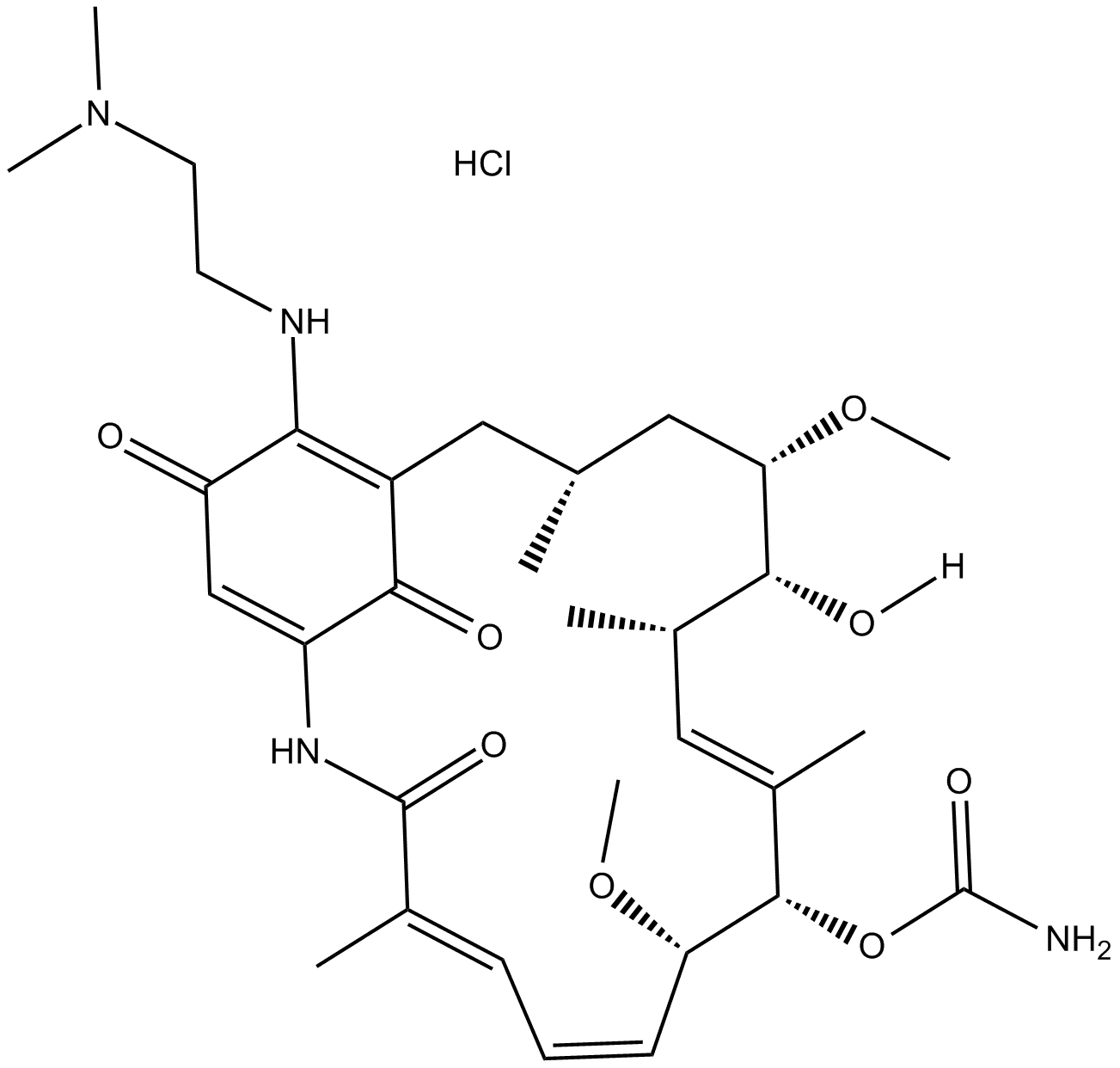 17-DMAG (Alvespimycin) HCl