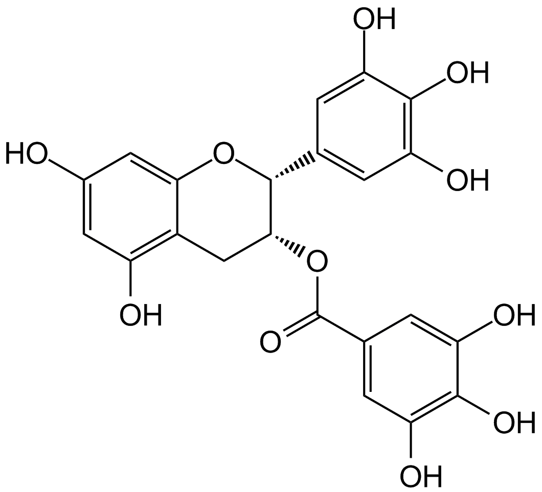 (-)-Epigallocatechin gallate (EGCG)