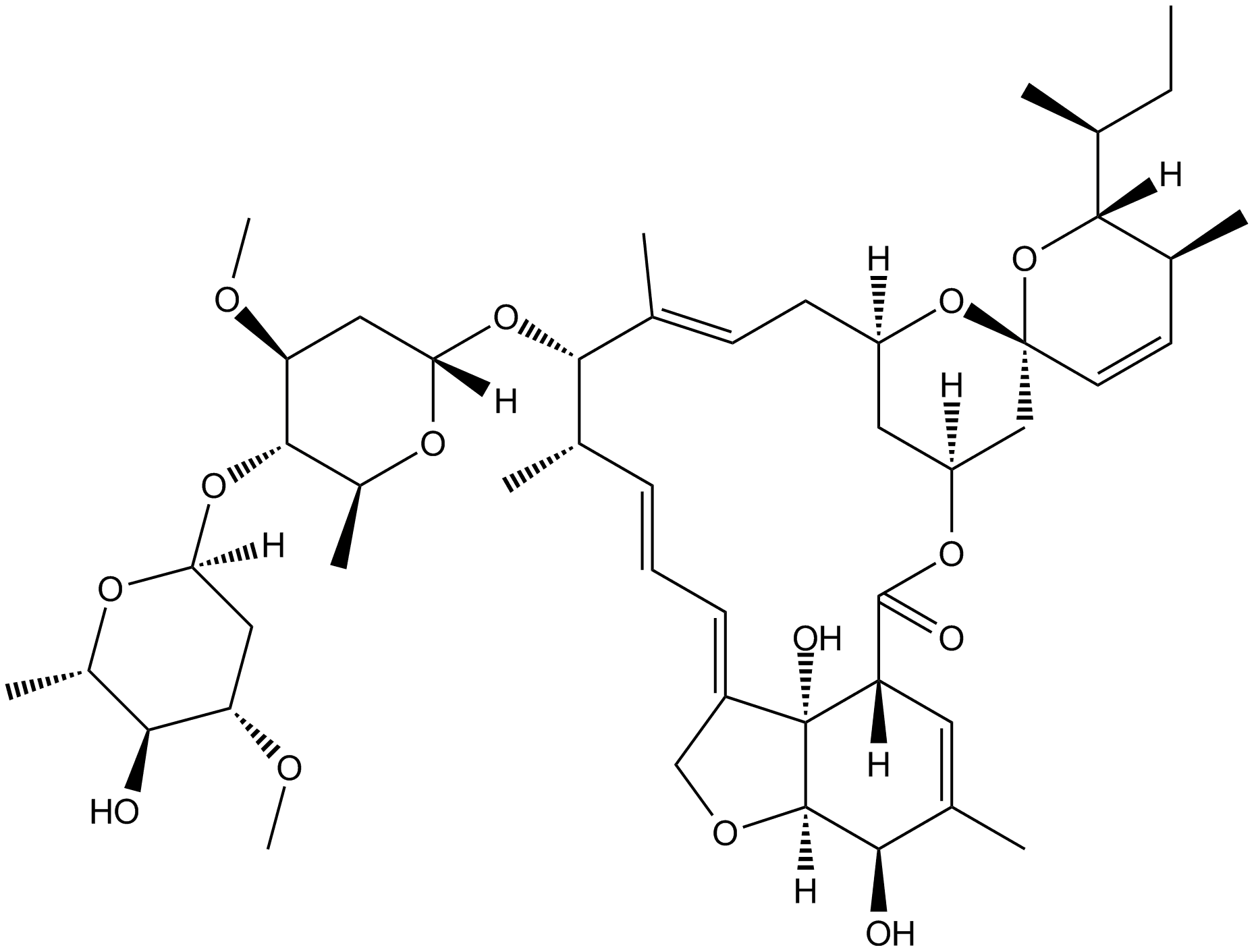 Avermectin B1a