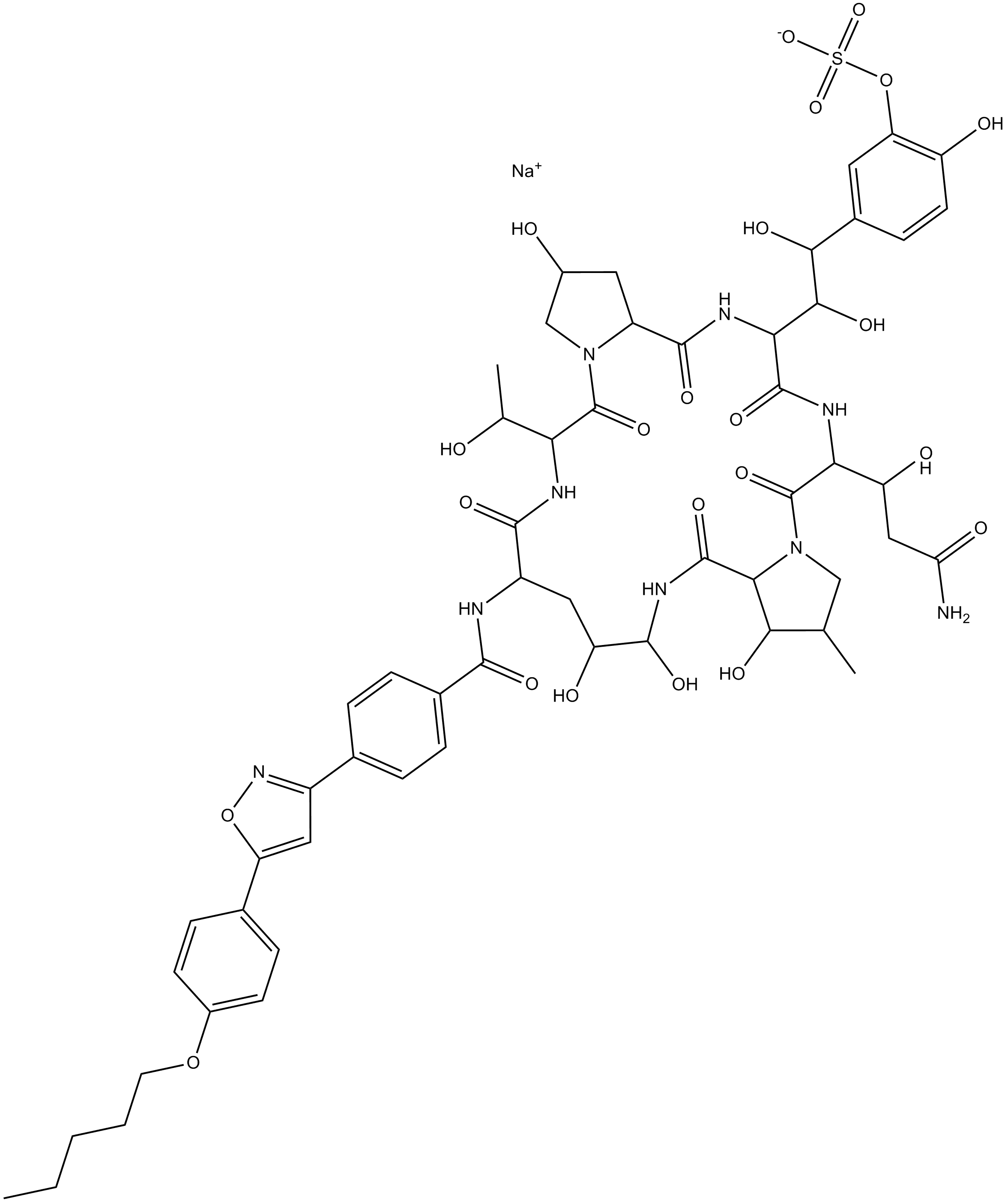 Micafungin sodium