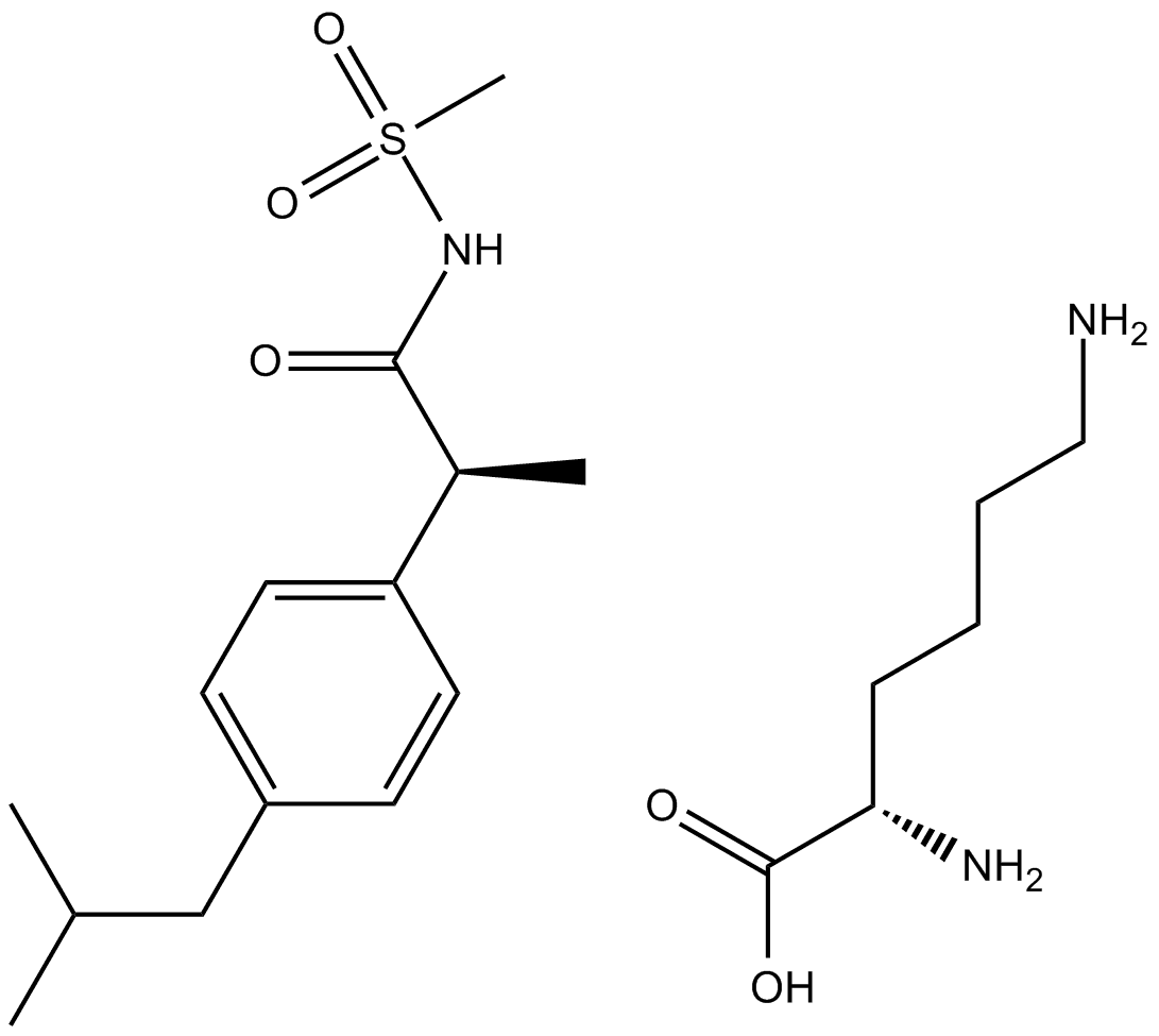 Reparixin L-lysine salt