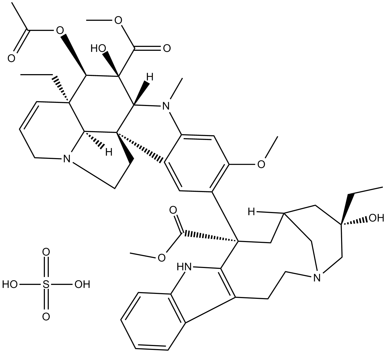 Vinblastine sulfate