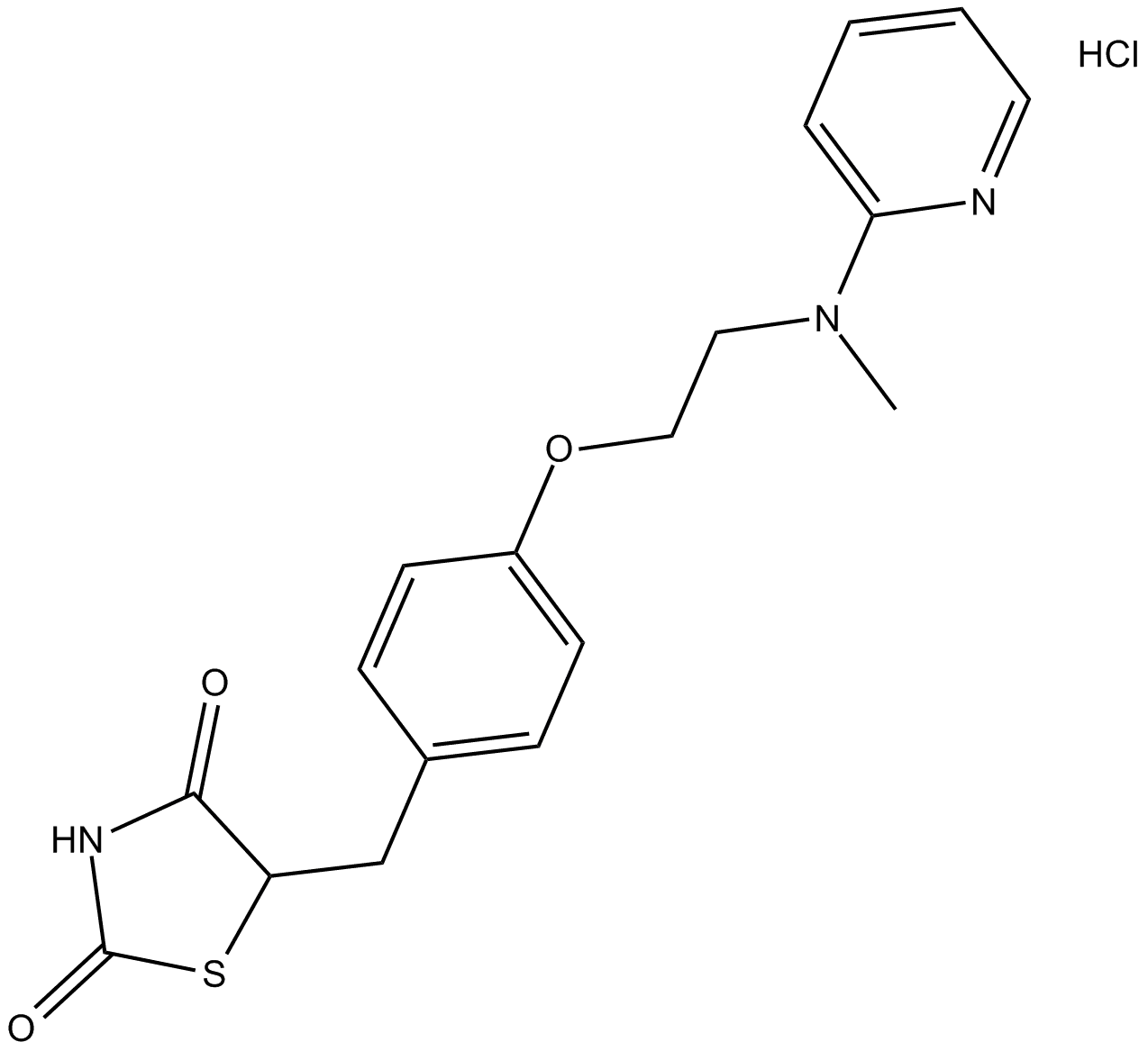 Rosiglitazone HCl