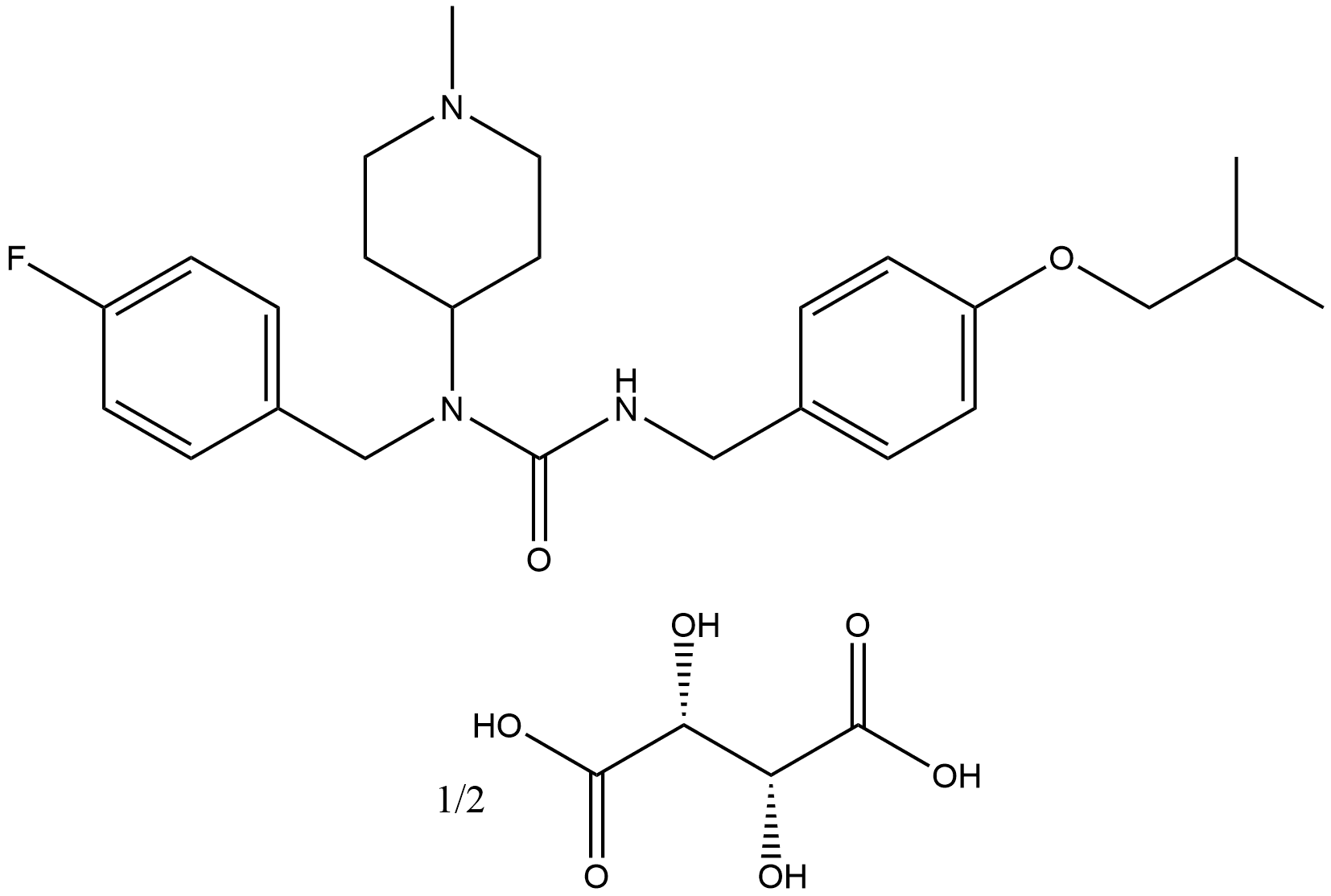 Pimavanserin hemitartrate