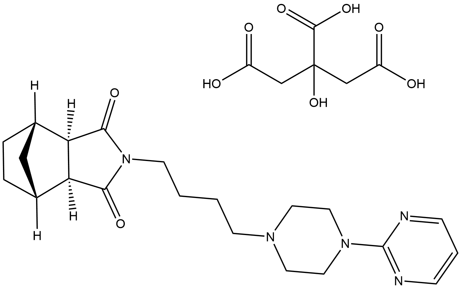 Tandospirone citrate