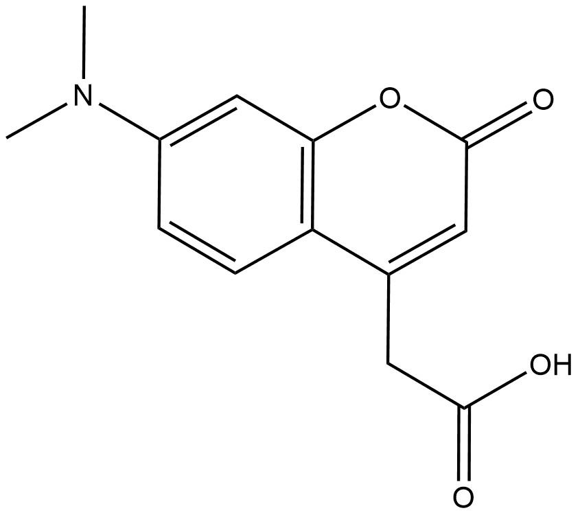 7-Dimethylaminocoumarin-4-acetic acid