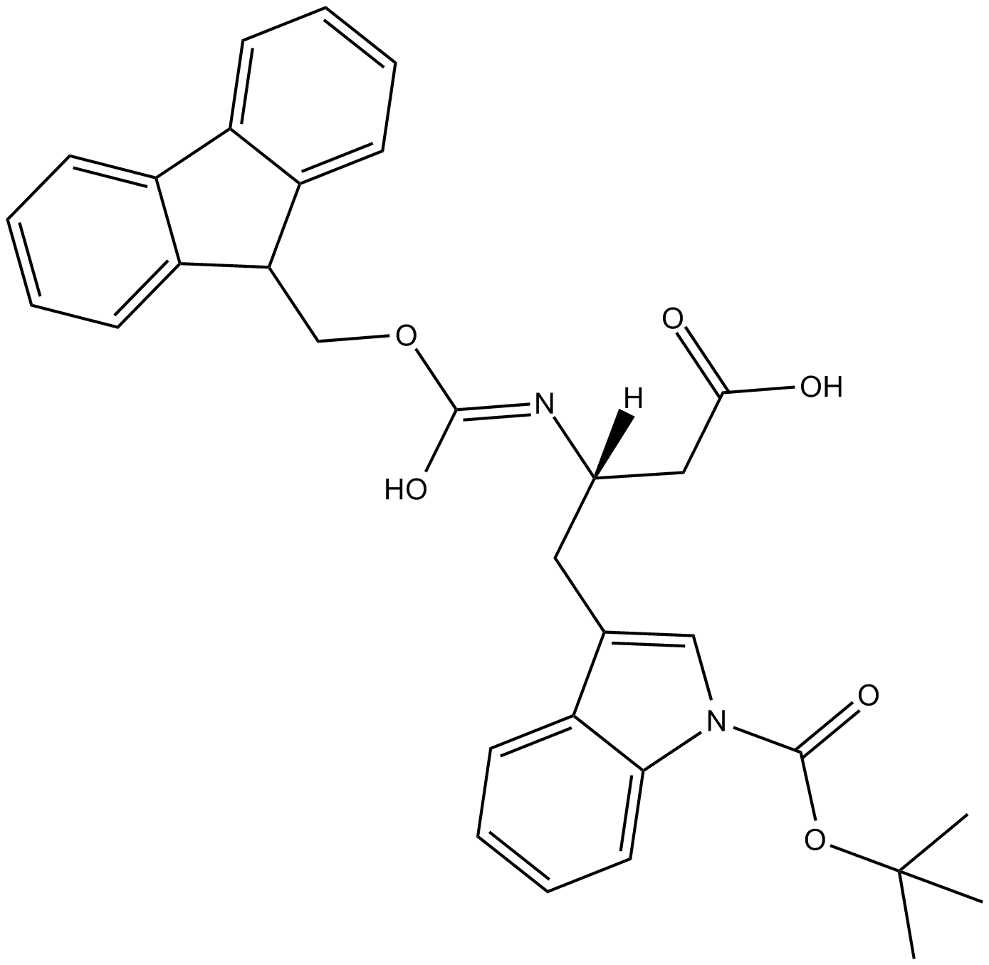 Fmoc-β-HomoTrp(Boc)-OH