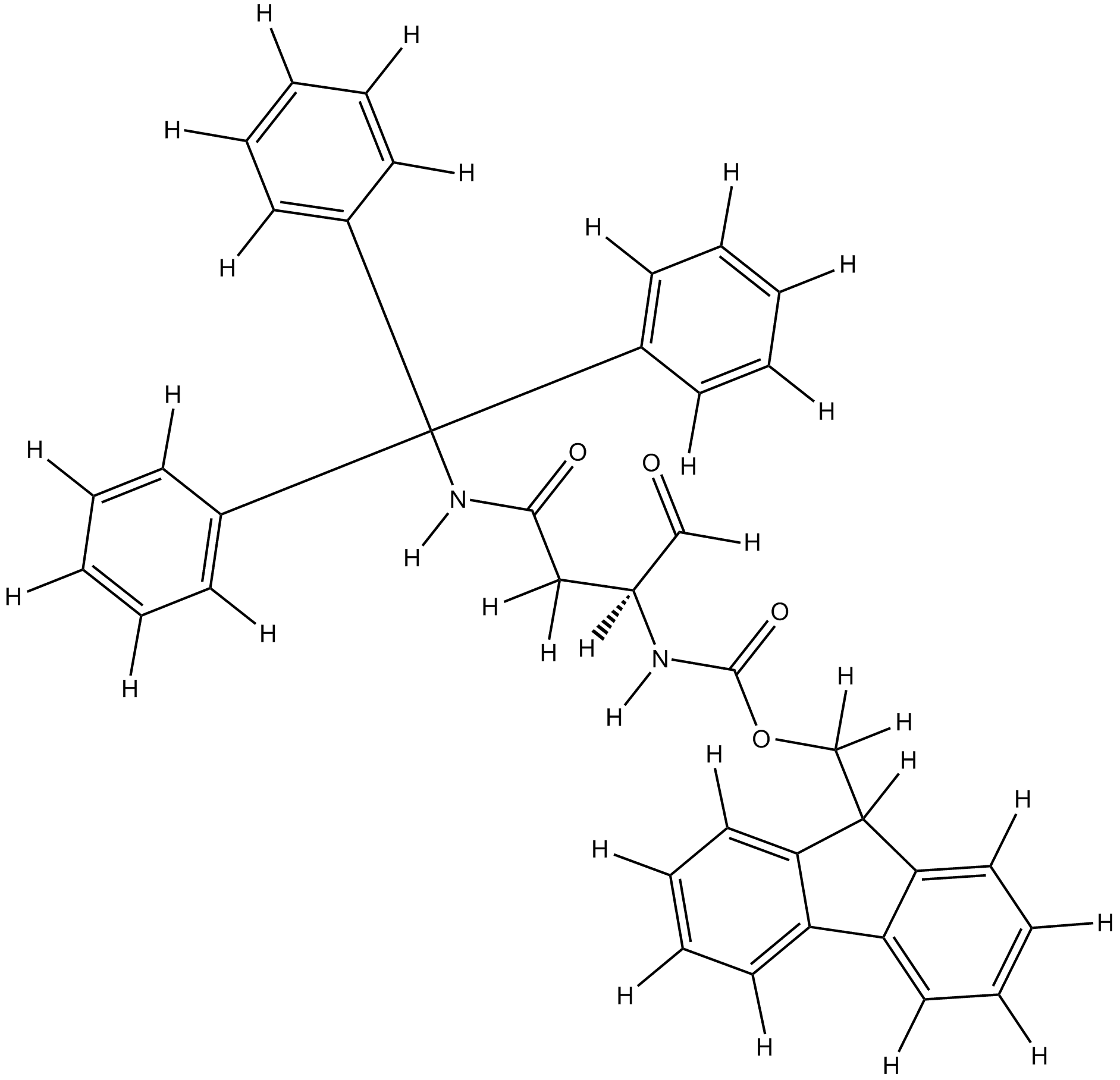 Fmoc-Asn(Trt)-Wang resin