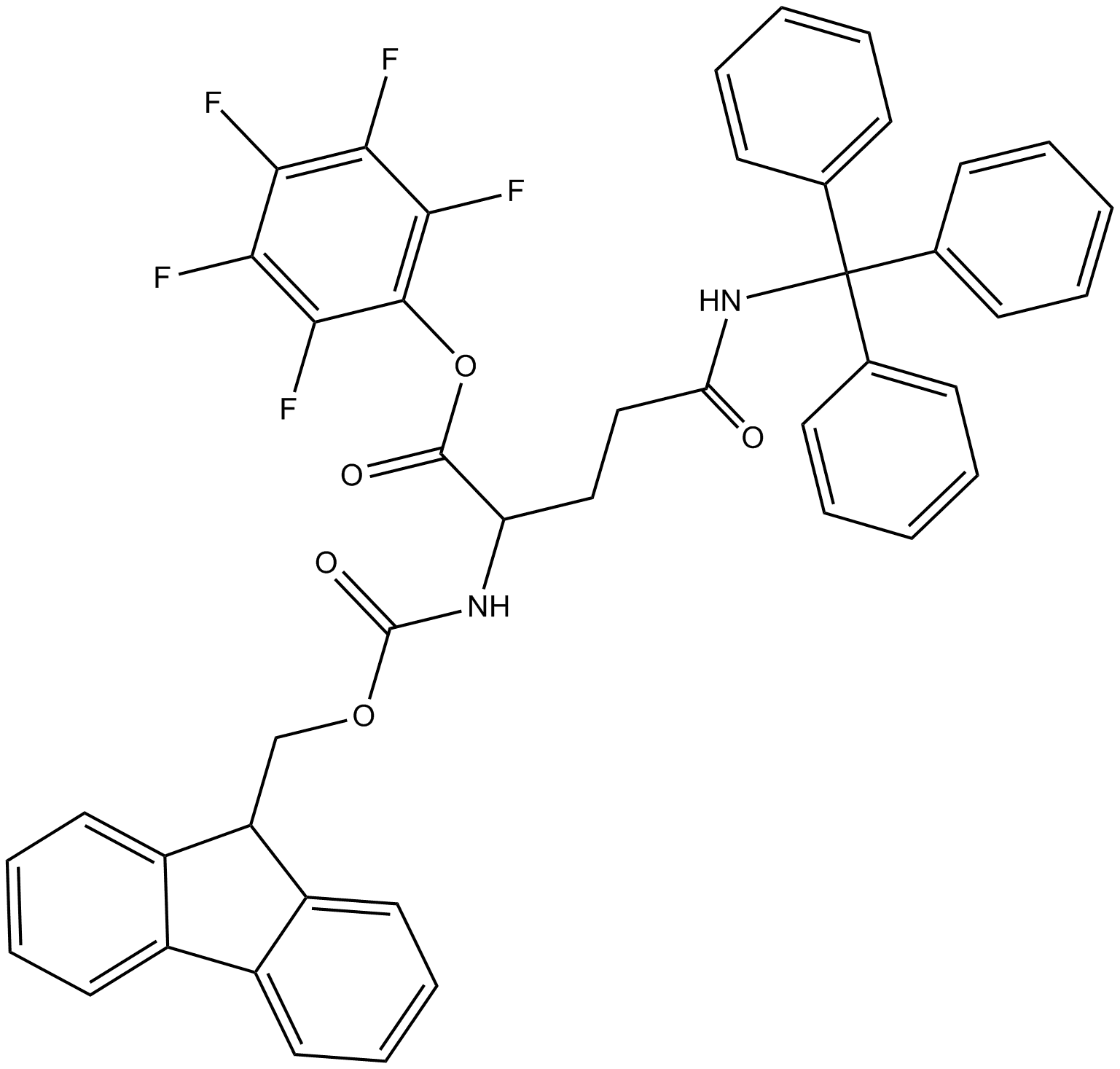 Fmoc-Gln(Trt)-OPfp