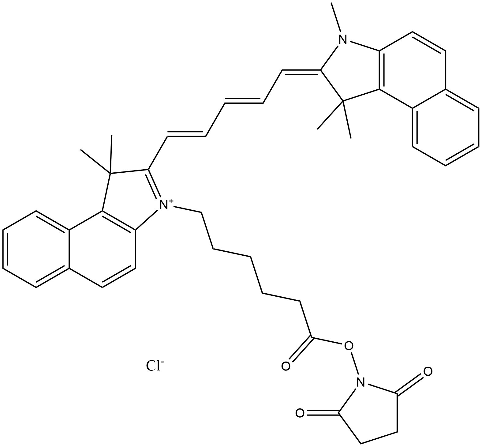 Cy5.5 NHS ester (non-sulfonated)