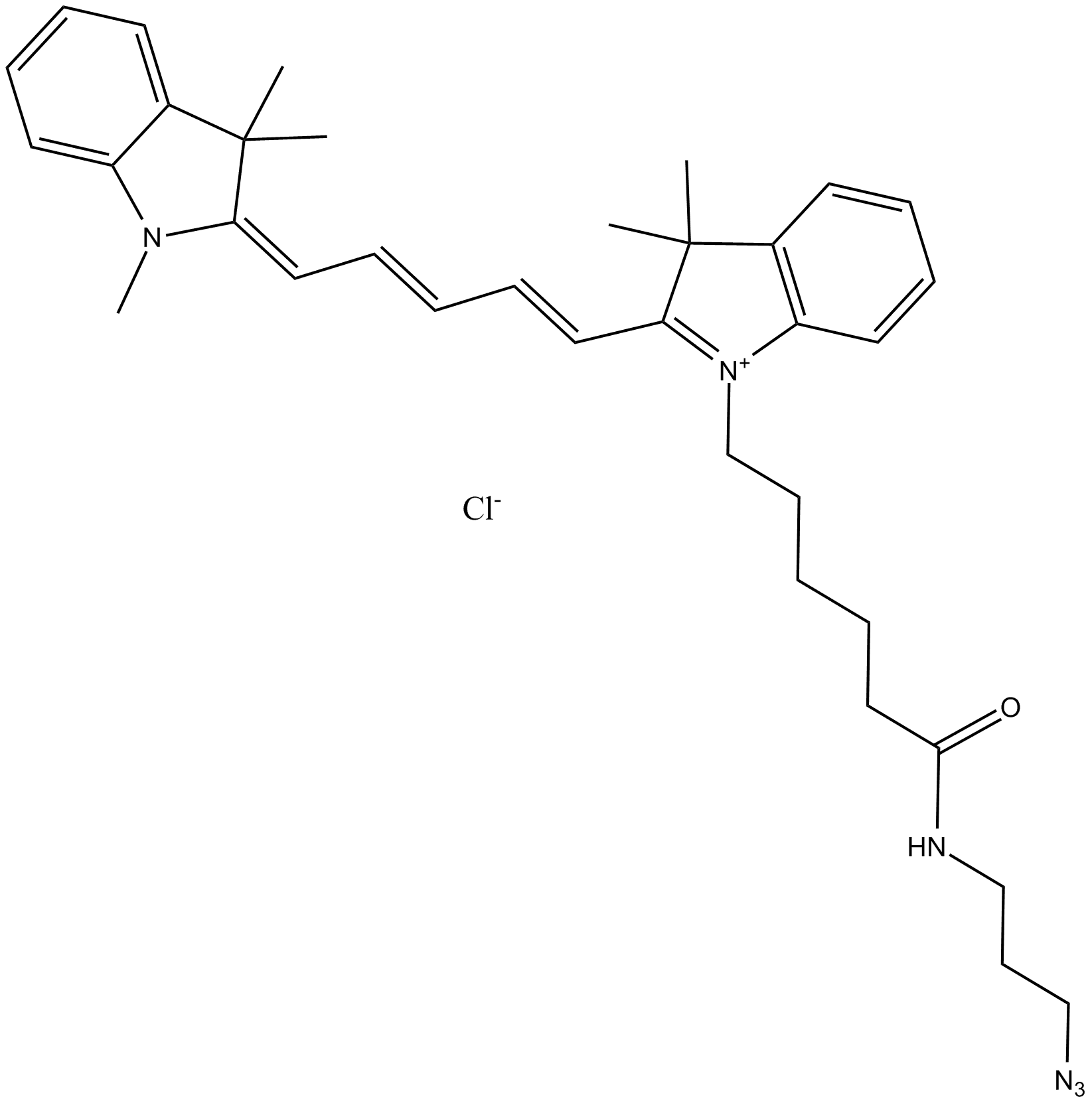 Cy5 azide (non-sulfonated)
