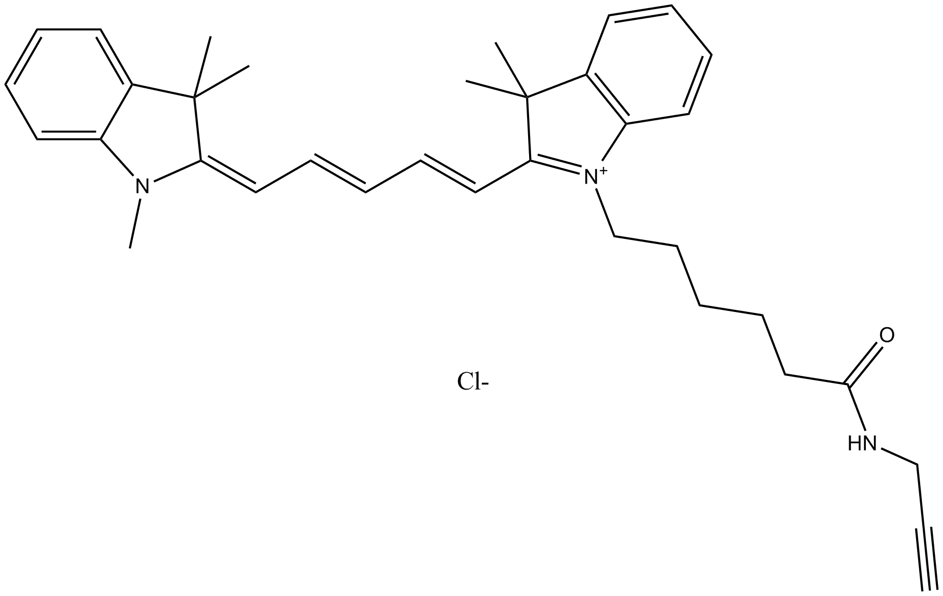 Cy5 alkyne (non-sulfonated)