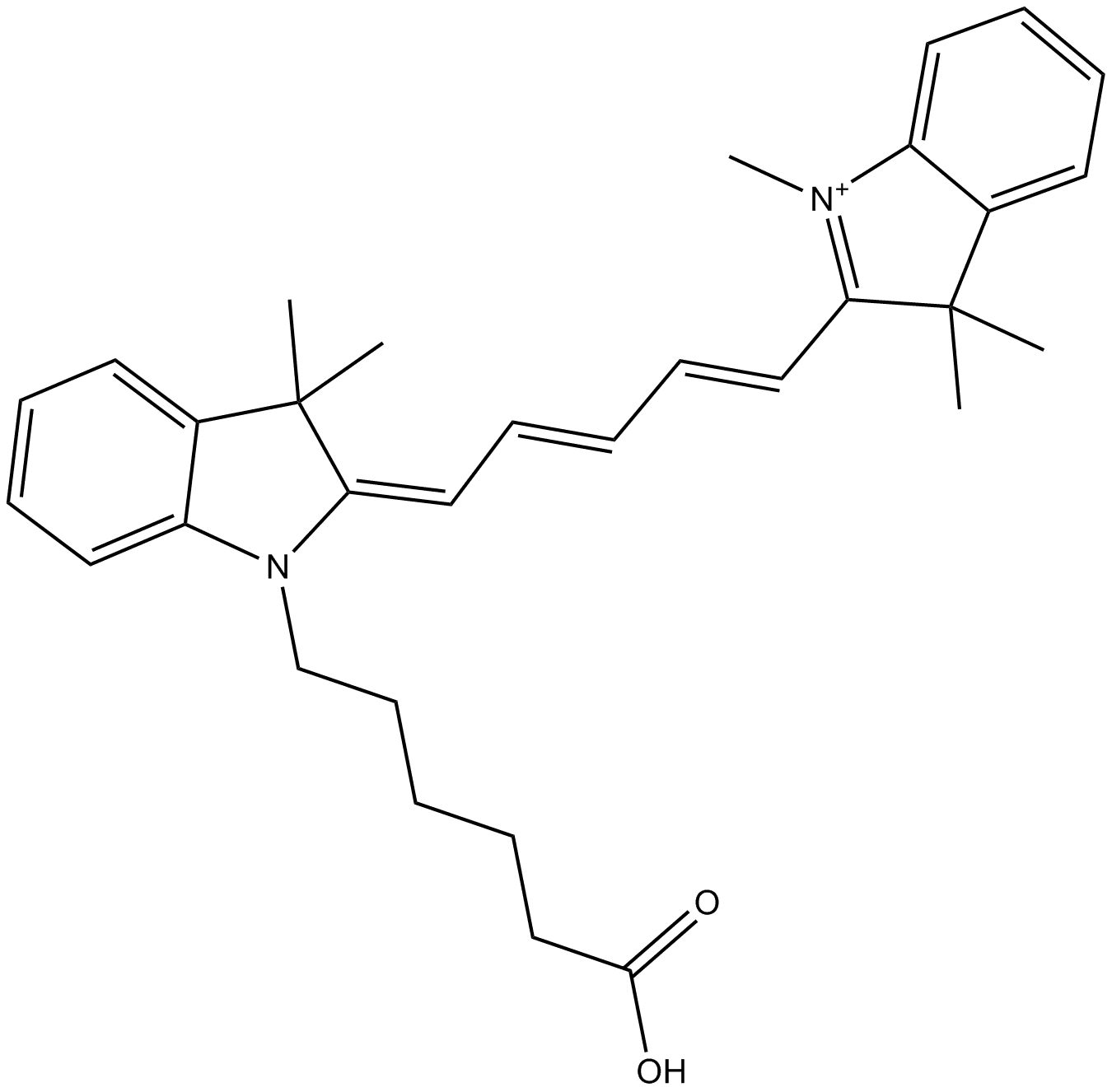 Cy5 carboxylic acid (non-sulfonated)