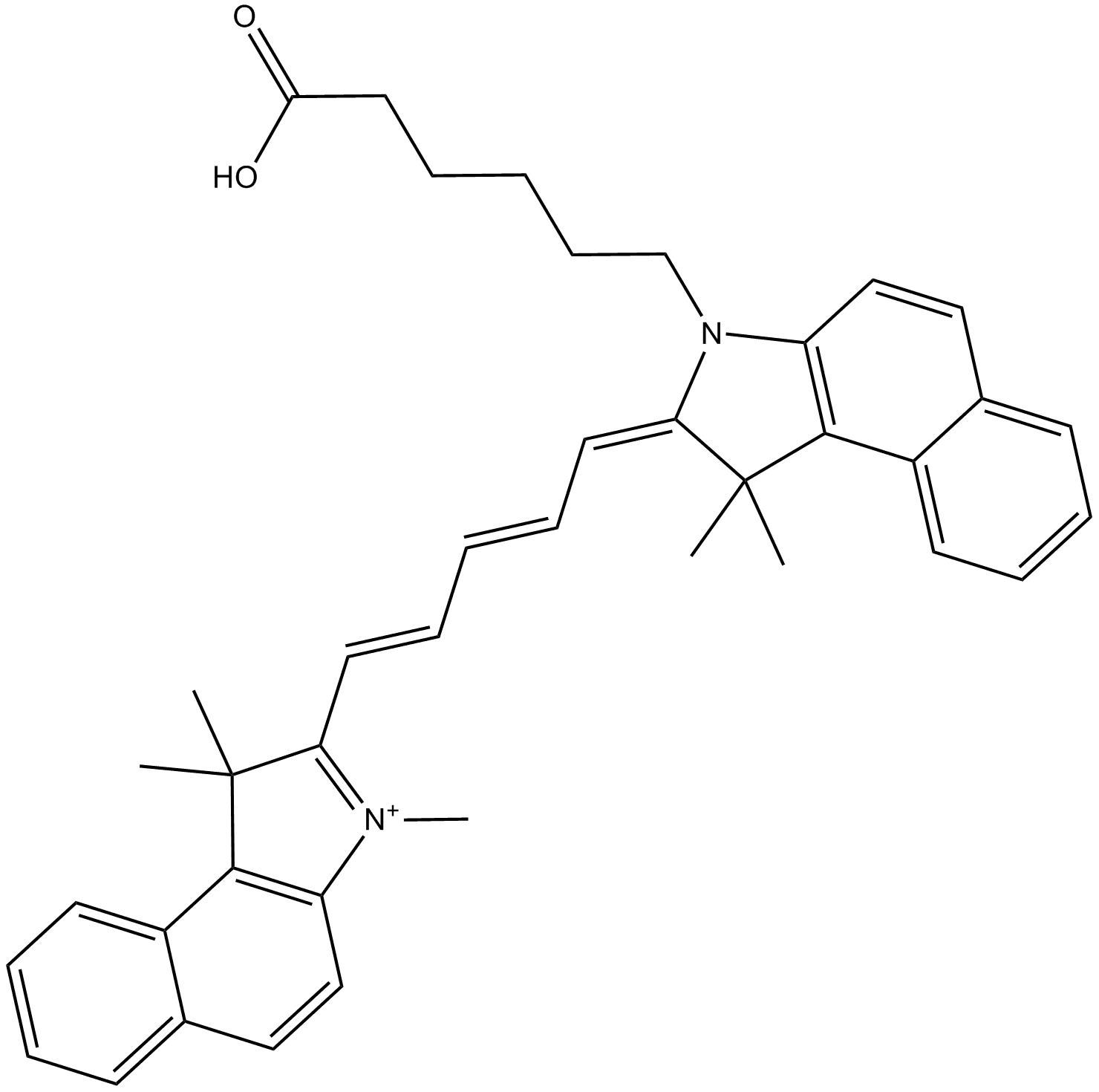 Cy5.5 carboxylic acid (non-sulfonated)