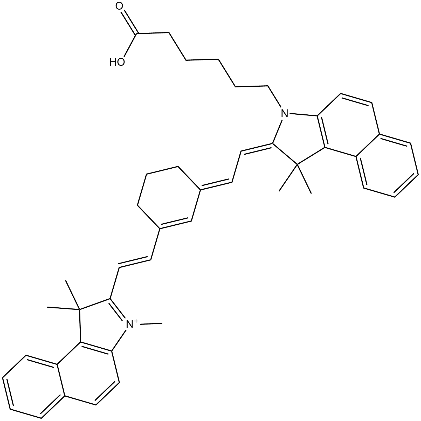 Cy7.5 carboxylic acid (non-sulfonated)