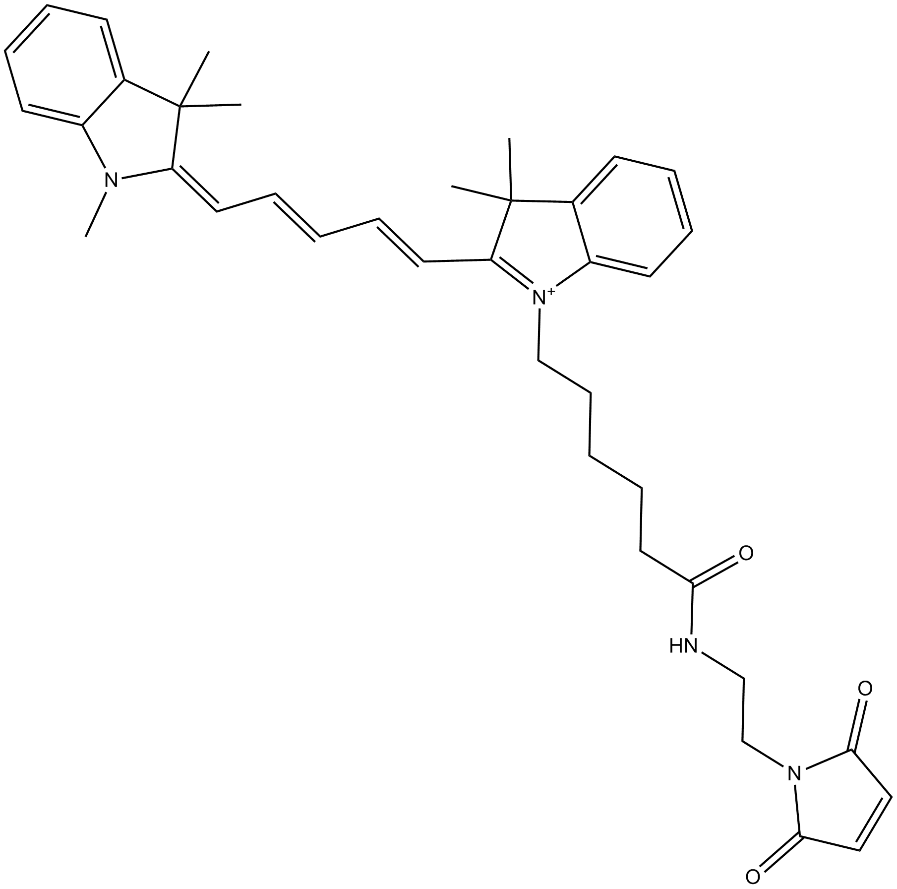 Cy5 maleimide (non-sulfonated)