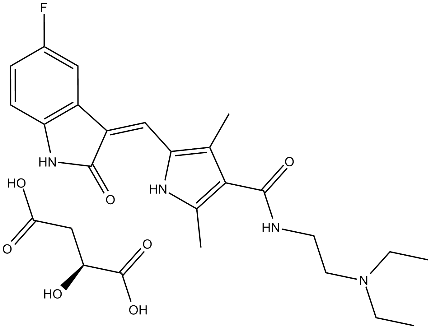 Sunitinib malate