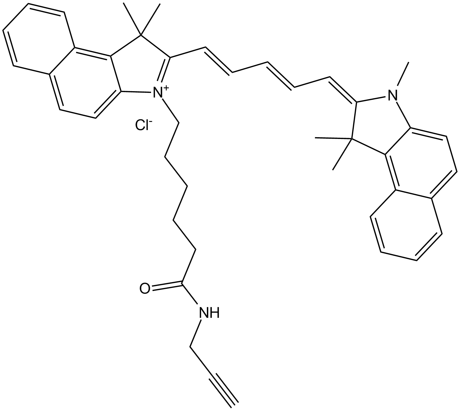 Cy5.5 alkyne (non-sulfonated)