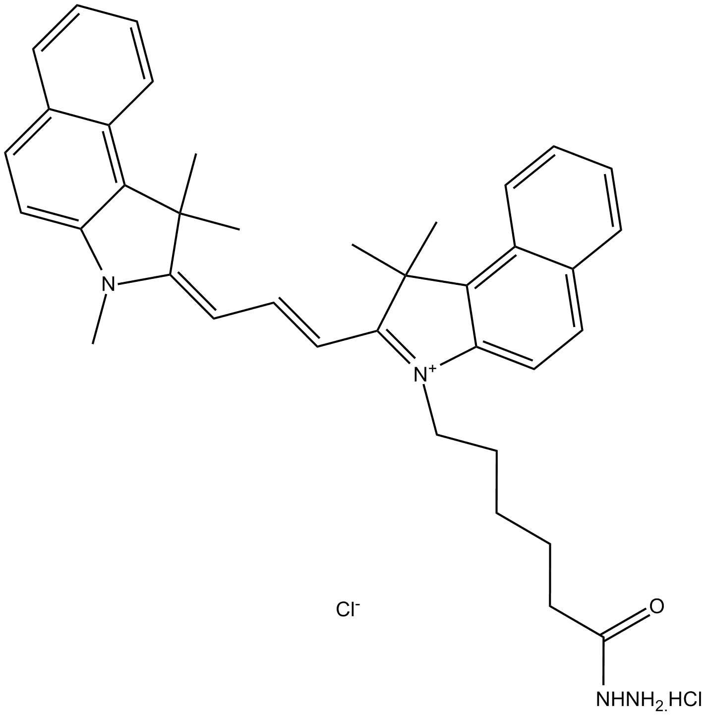 Cy3.5 hydrazide (non-sulfonated)
