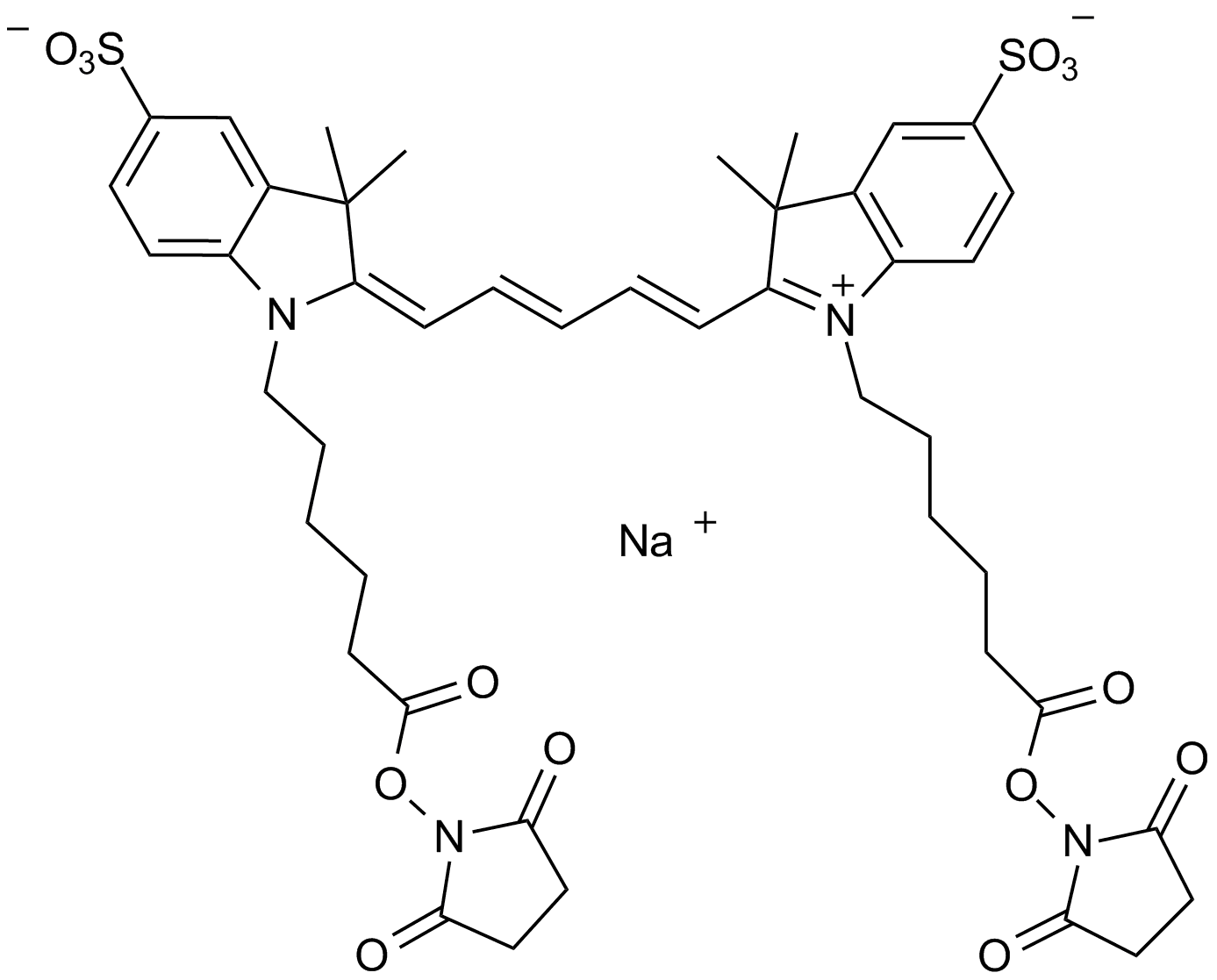 Cy5 Bis NHS ester
