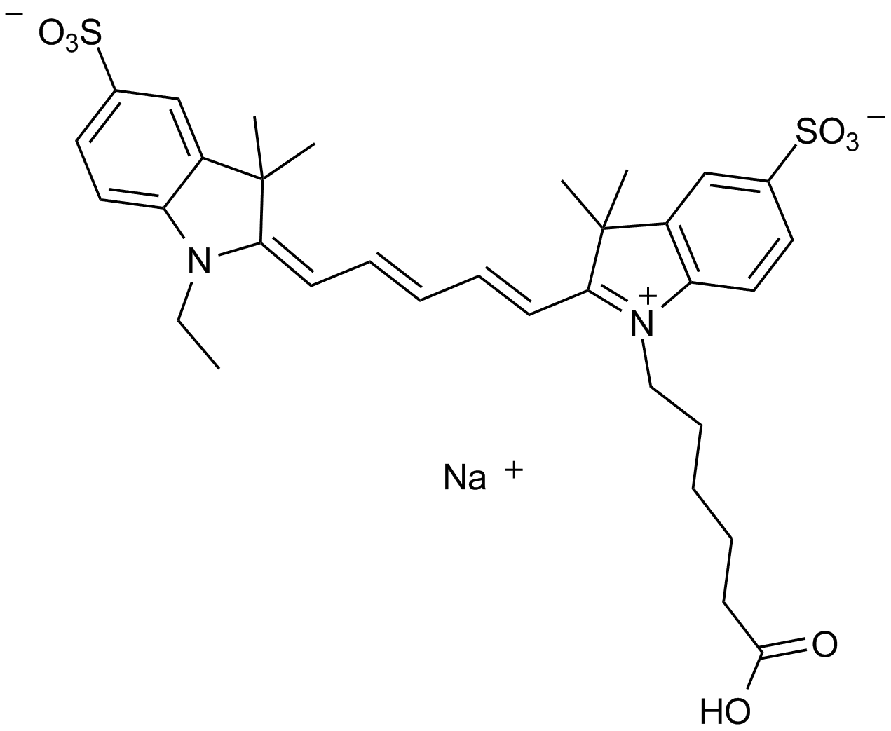 Cy5 carboxylic acid(Et)