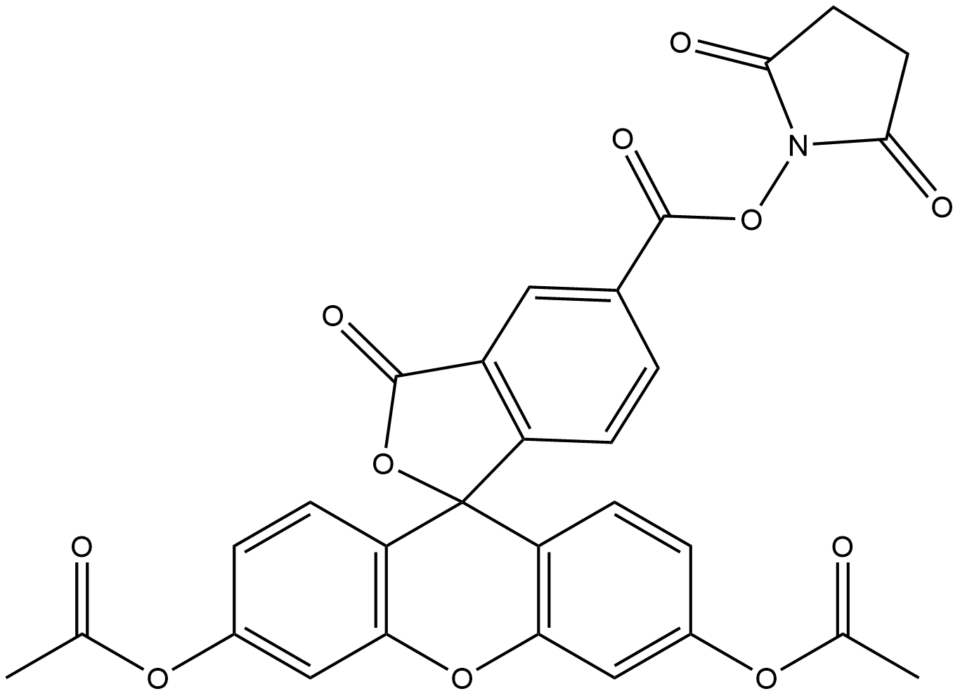 5-Carboxyfluorescein diacetate N-succinimidyl ester