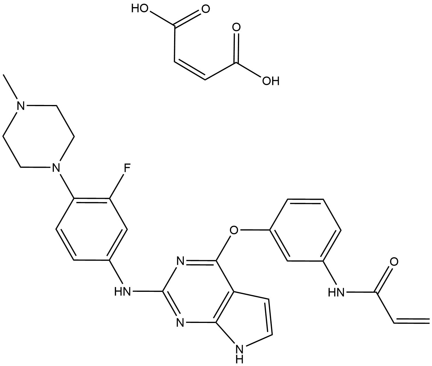 Avitinib maleate