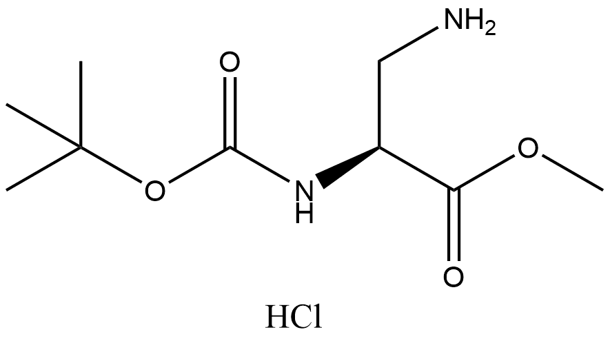 (S)-Methyl 3-amino-2-((tert-butoxycarbonyl)amino)propanoate hydrochloride