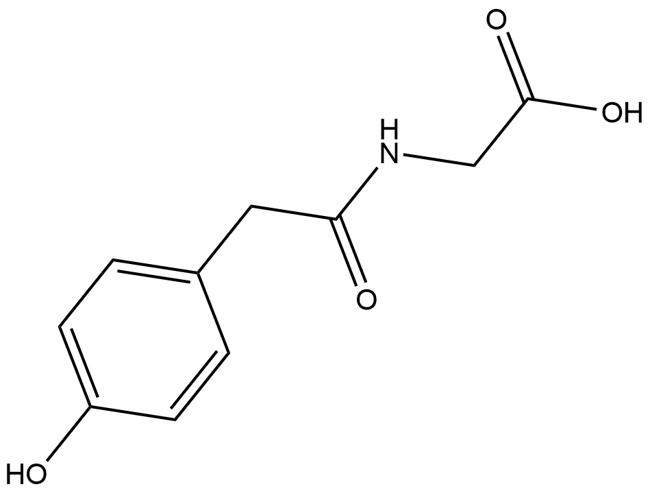Hydroxyphenylacetylglycine