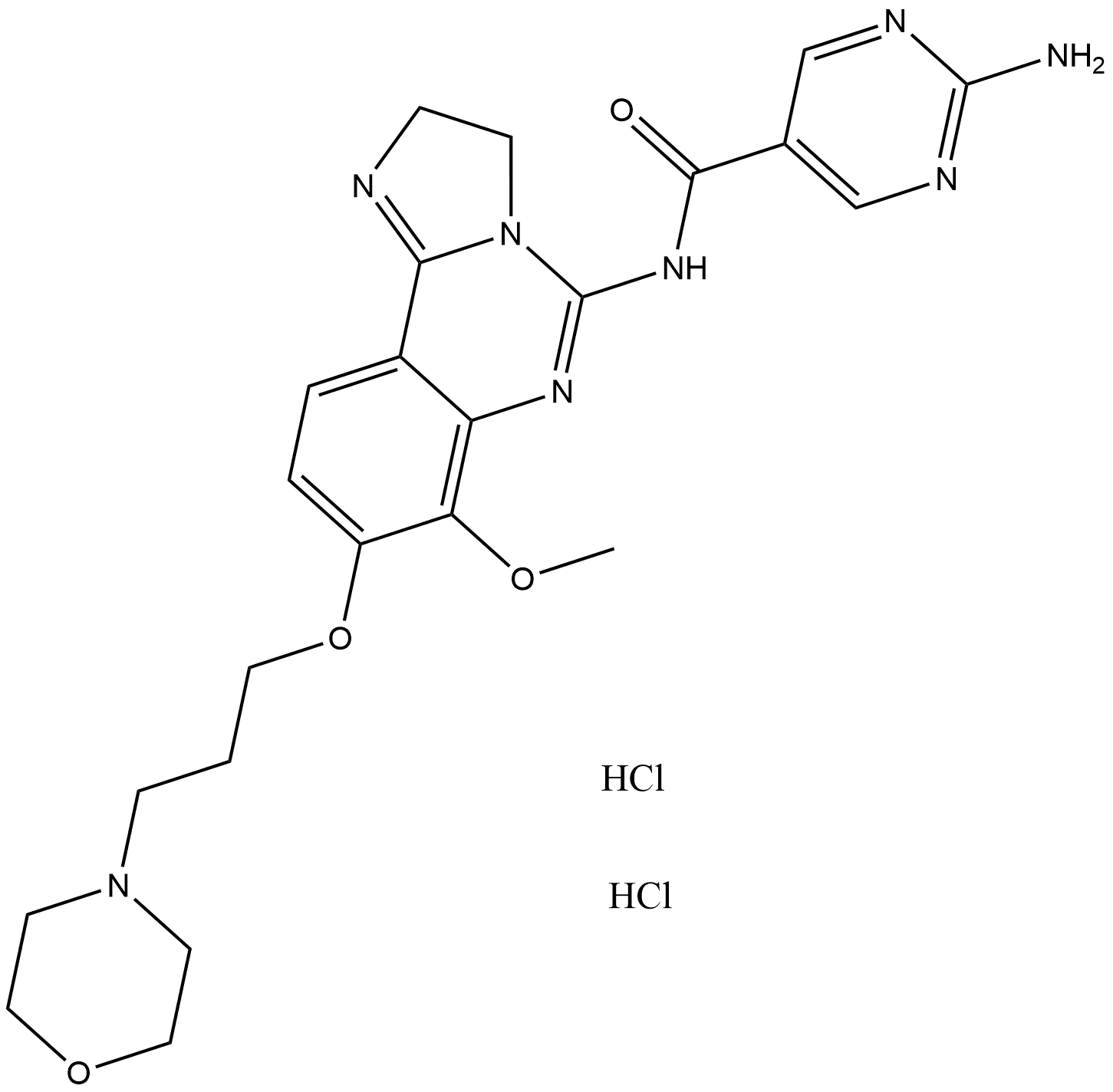 Copanlisib dihydrochloride