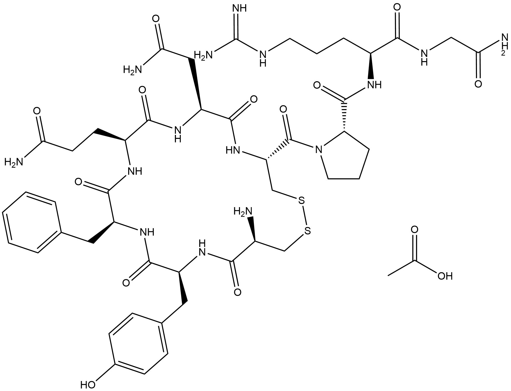 Argipressin acetate