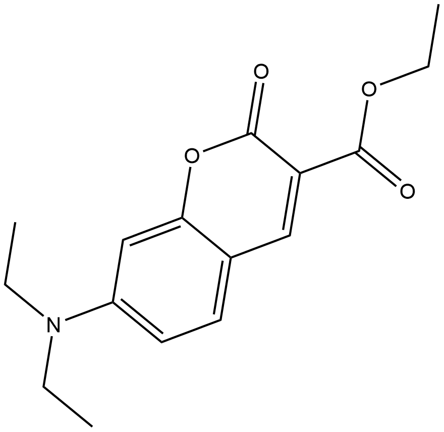 Ethyl 7-(diethylamino)-2-oxo-2H-chromene-3-carboxylate