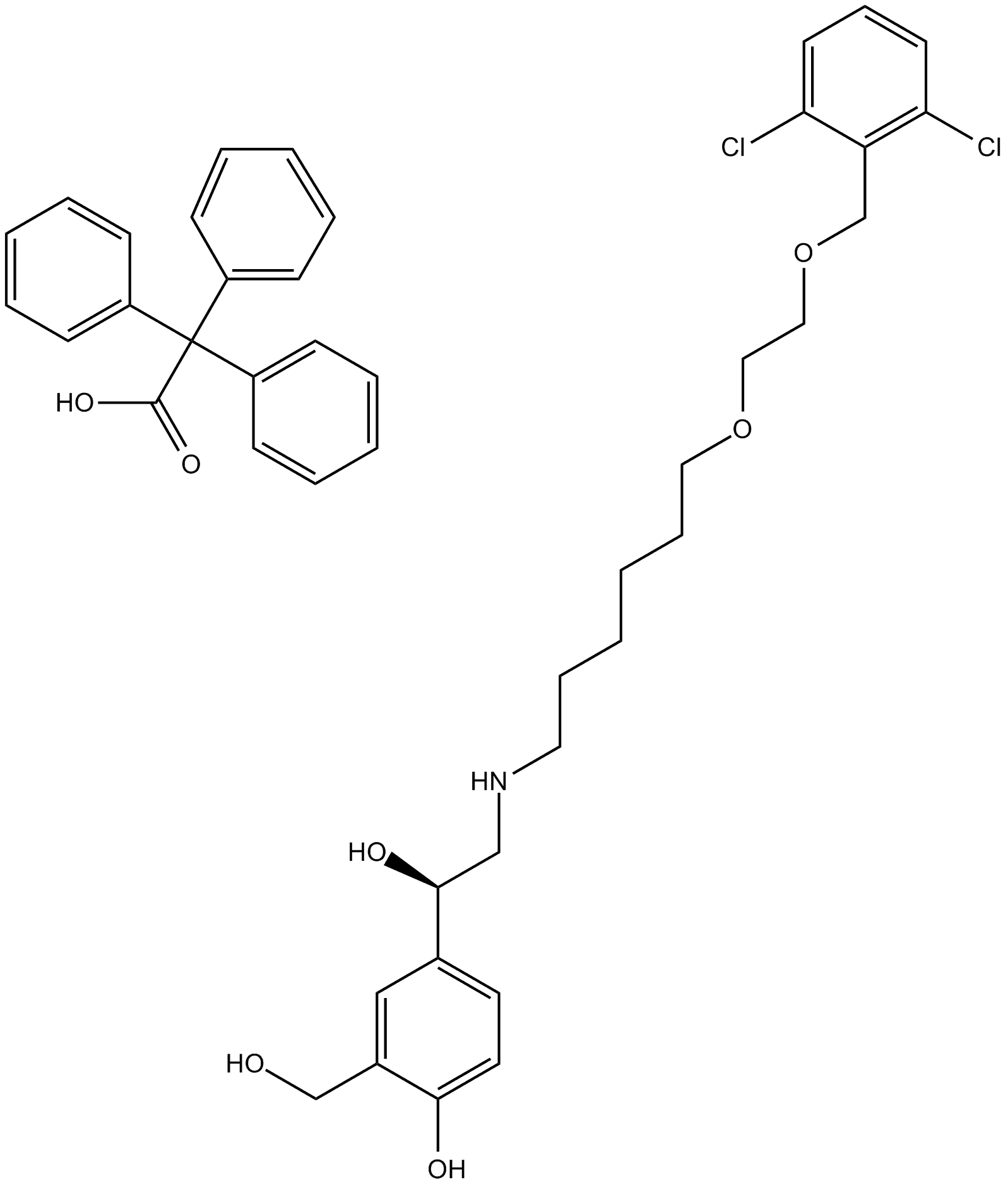Vilanterol trifenatate