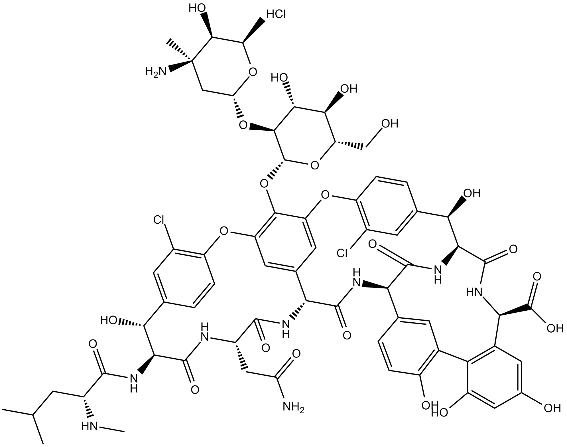 Vancomycin hydrochloride