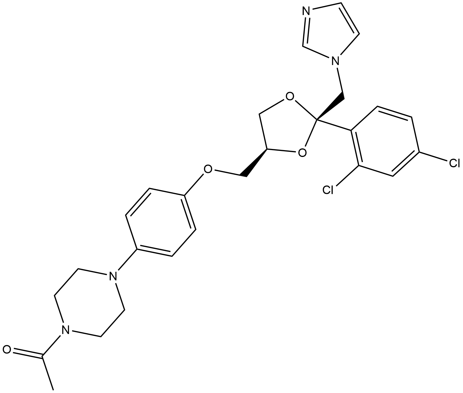 (+)-Ketoconazole