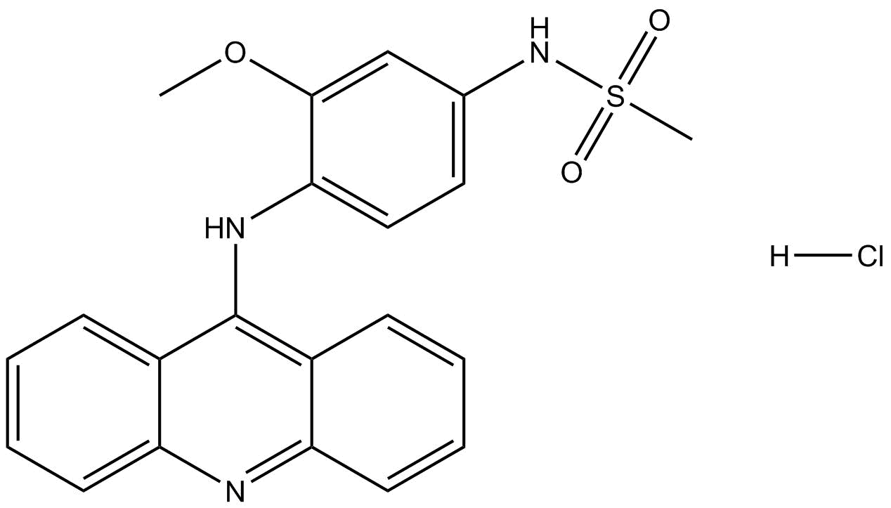 Amsacrine hydrochloride