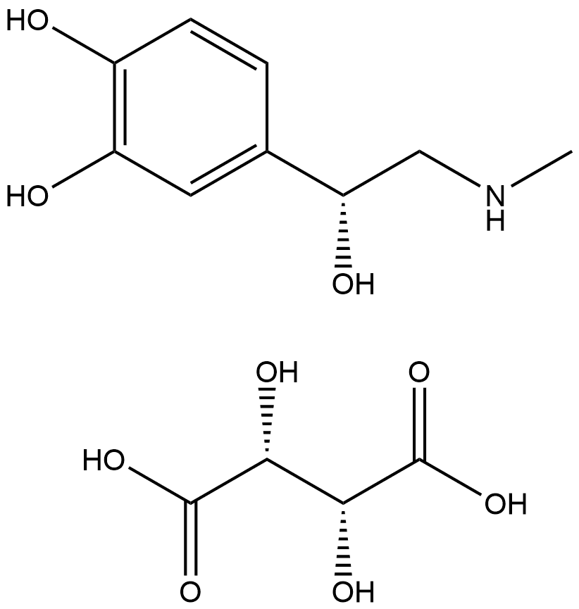 (-)-Epinephrine (+)-bitartrate