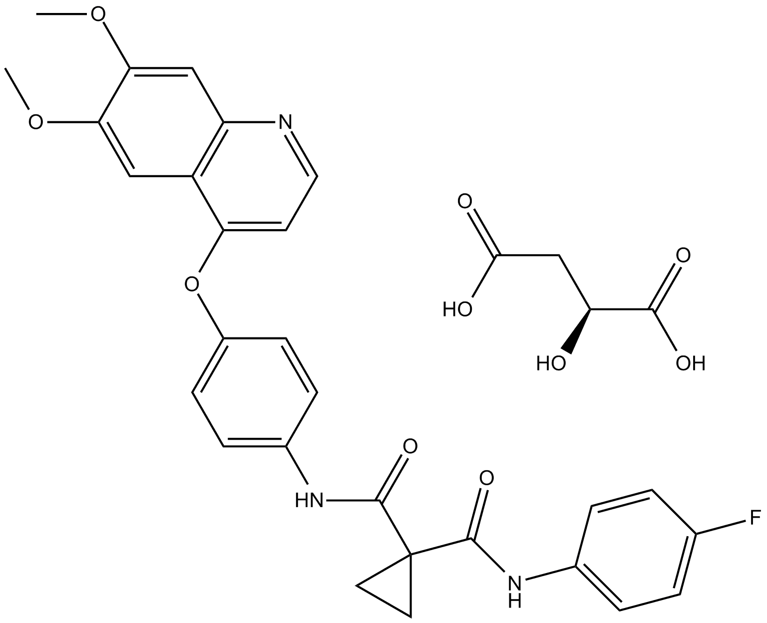 Cabozantinib malate (XL184)