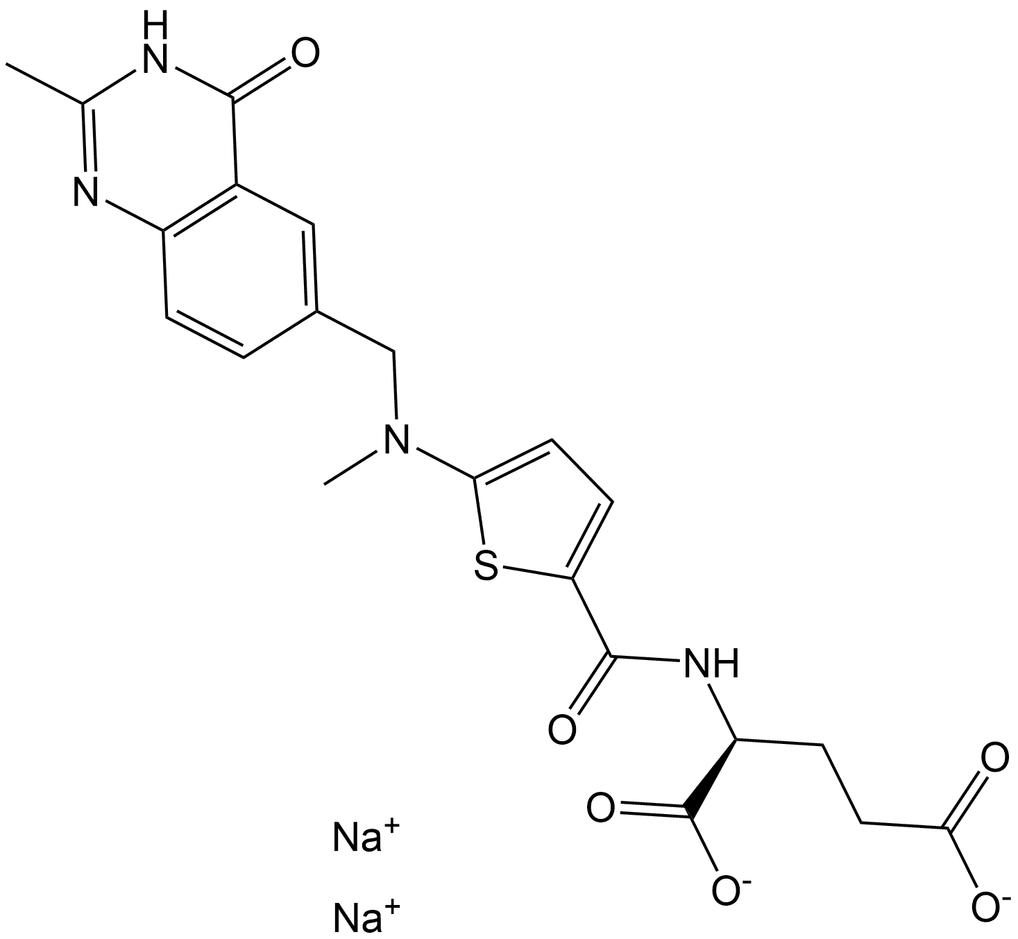 Raltitrexed disodium