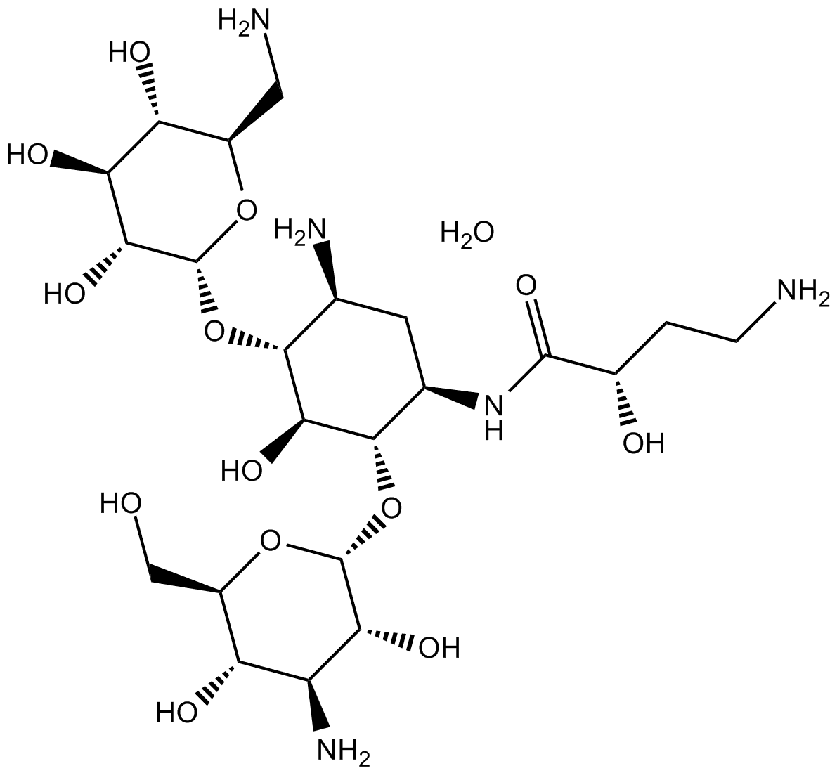 Amikacin hydrate
