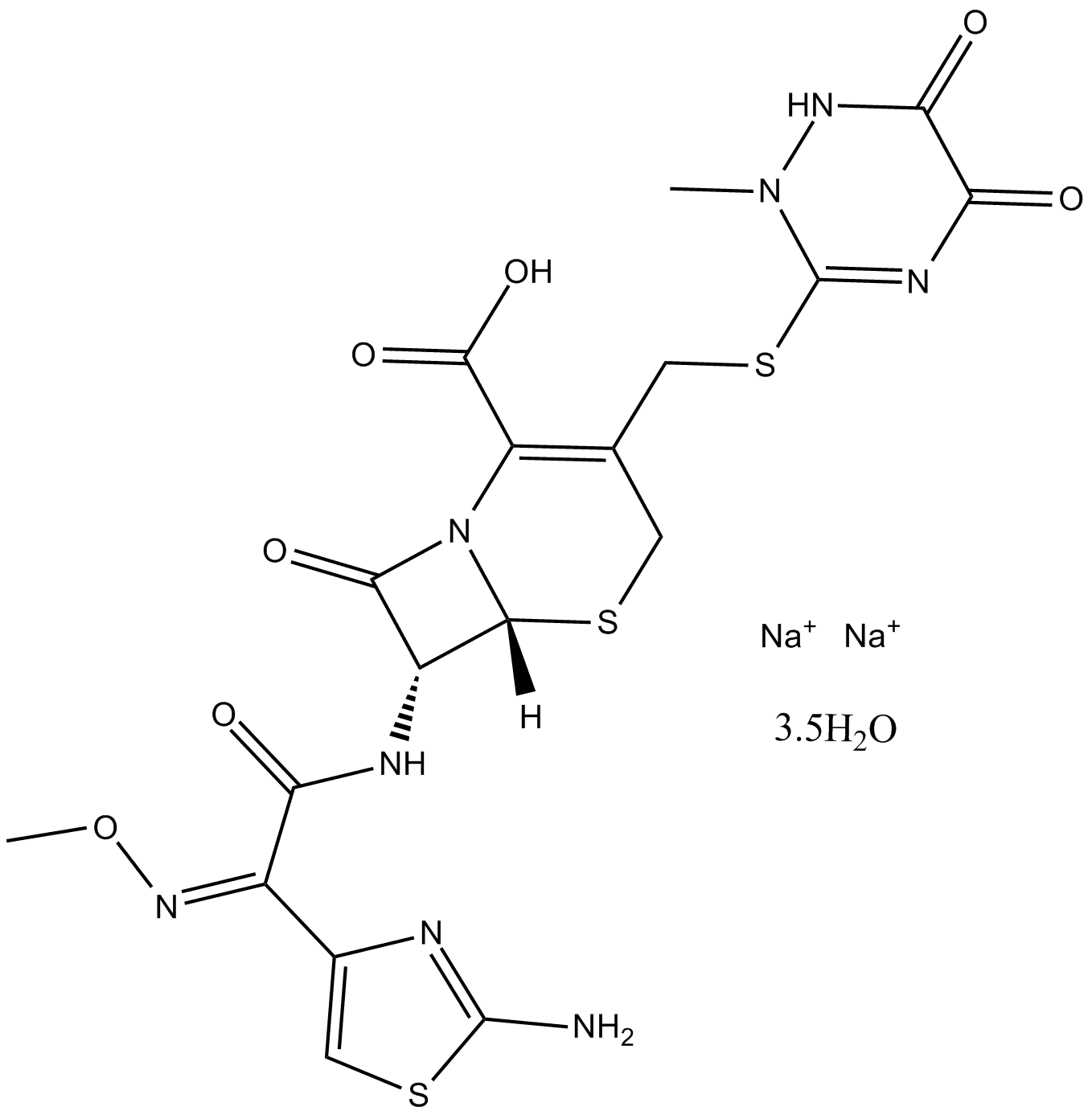 Ceftriaxone Sodium Trihydrate