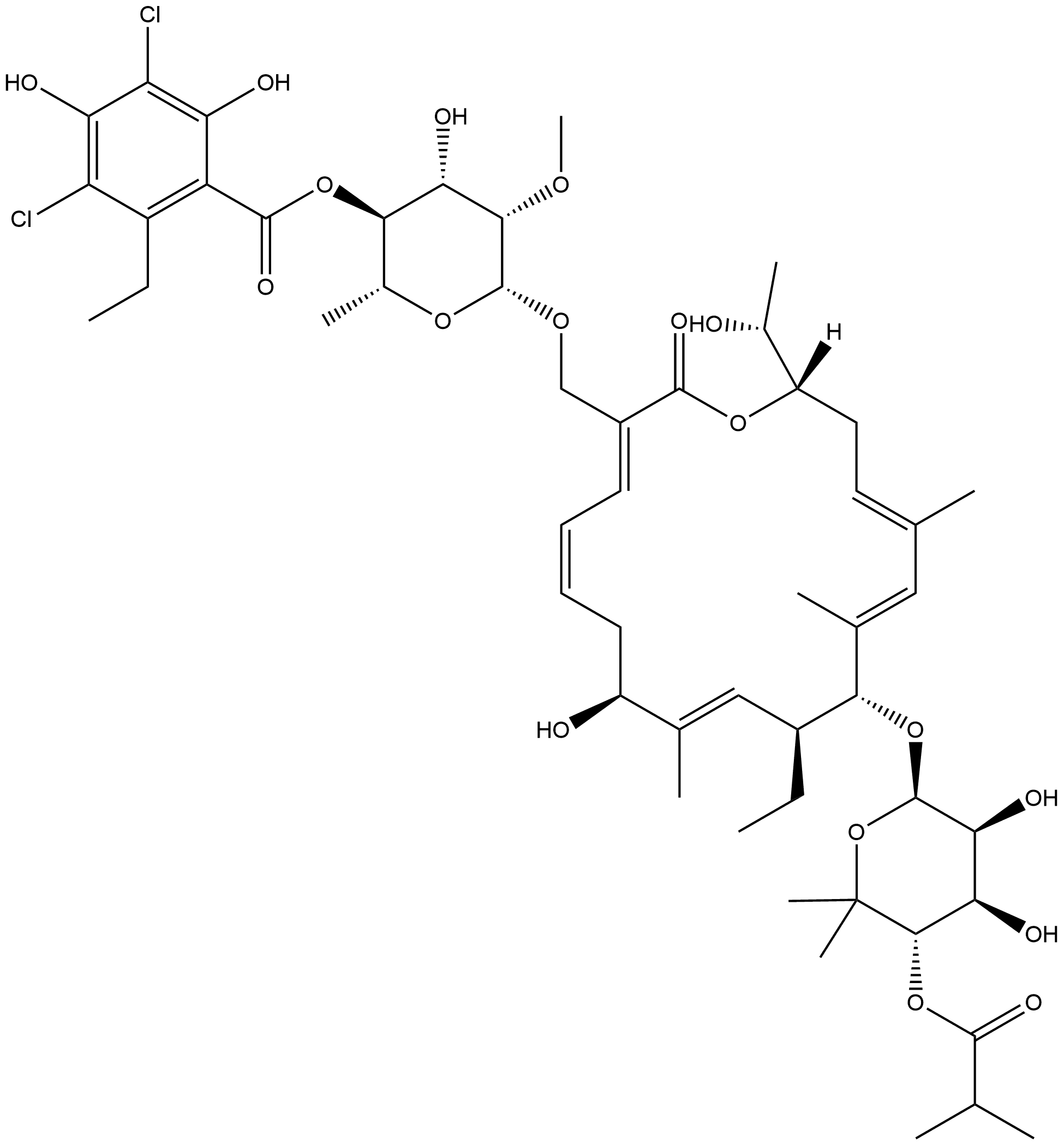 Fidaxomicin